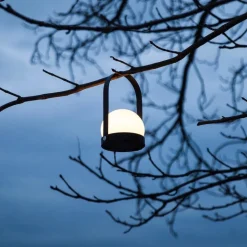 Carrie portabel bordslampa oliv