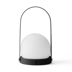 Carrie portabel bordslampa svart