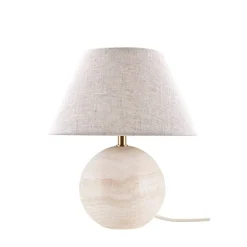 Castello 35 Bordslampa Beige travertin