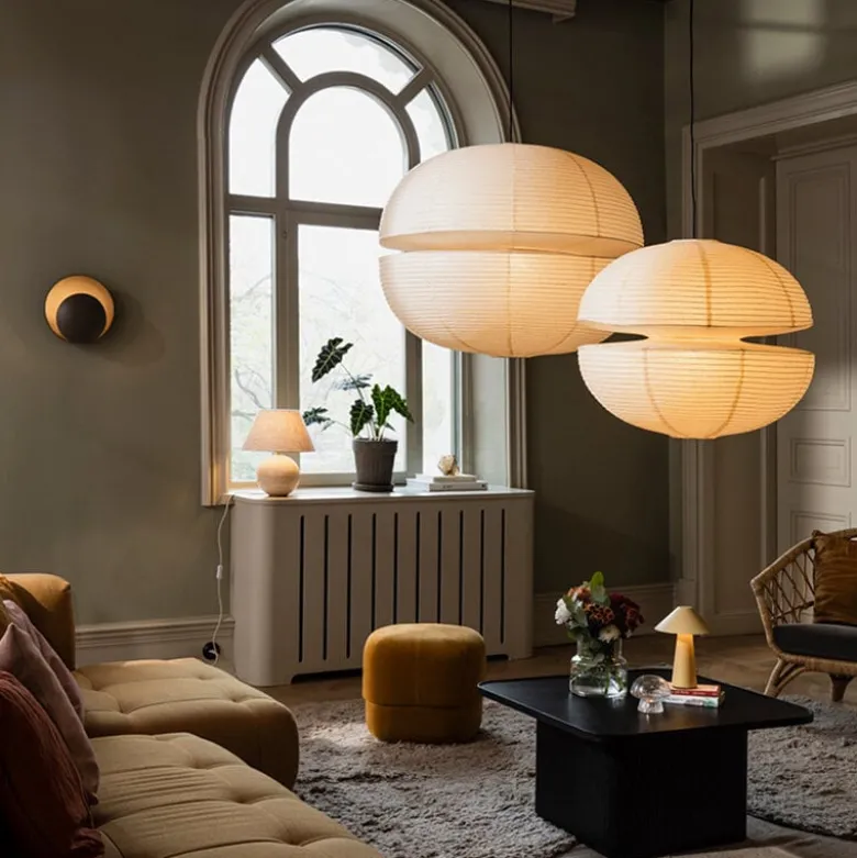 Castello 35 Bordslampa Beige travertin
