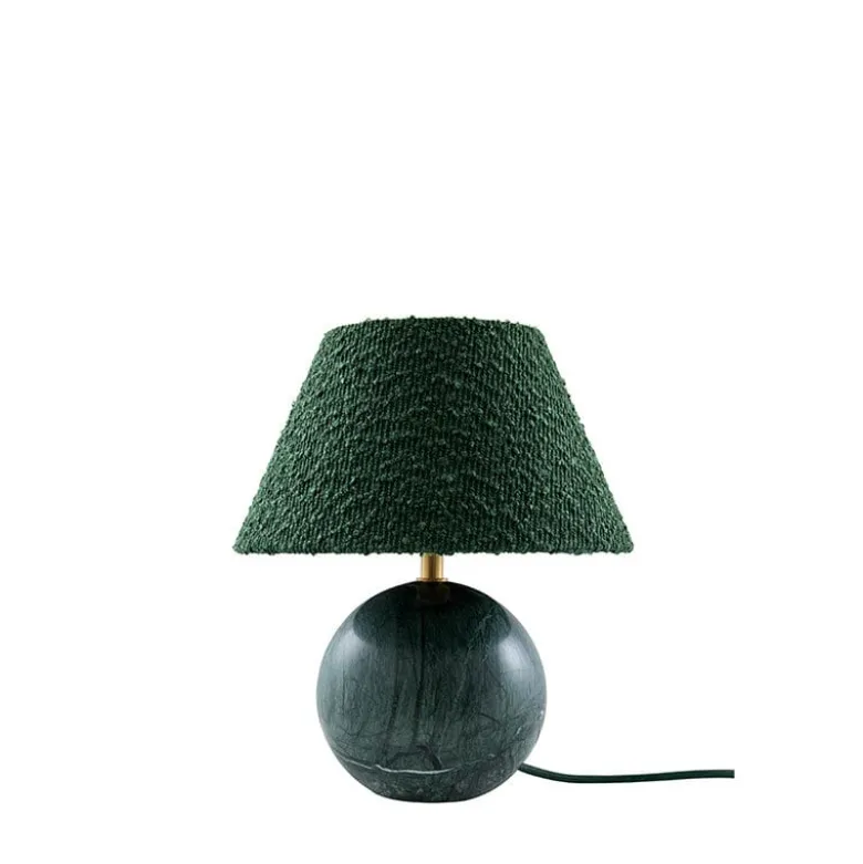 Castello 24 bordslampa mörkgrön marmor