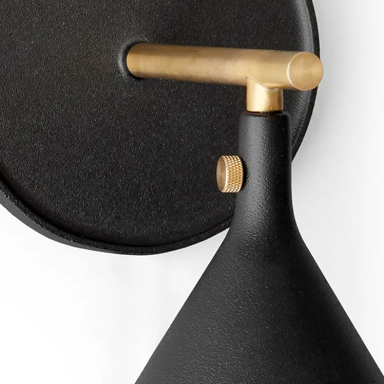Cast Sconce diffuser IP44 vägglampa svart