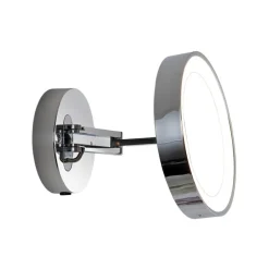 Catena sminkspegel med belysning krom IP44