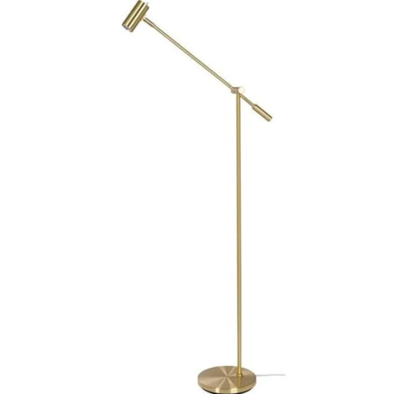 Cato golvlampa dimbar mässing