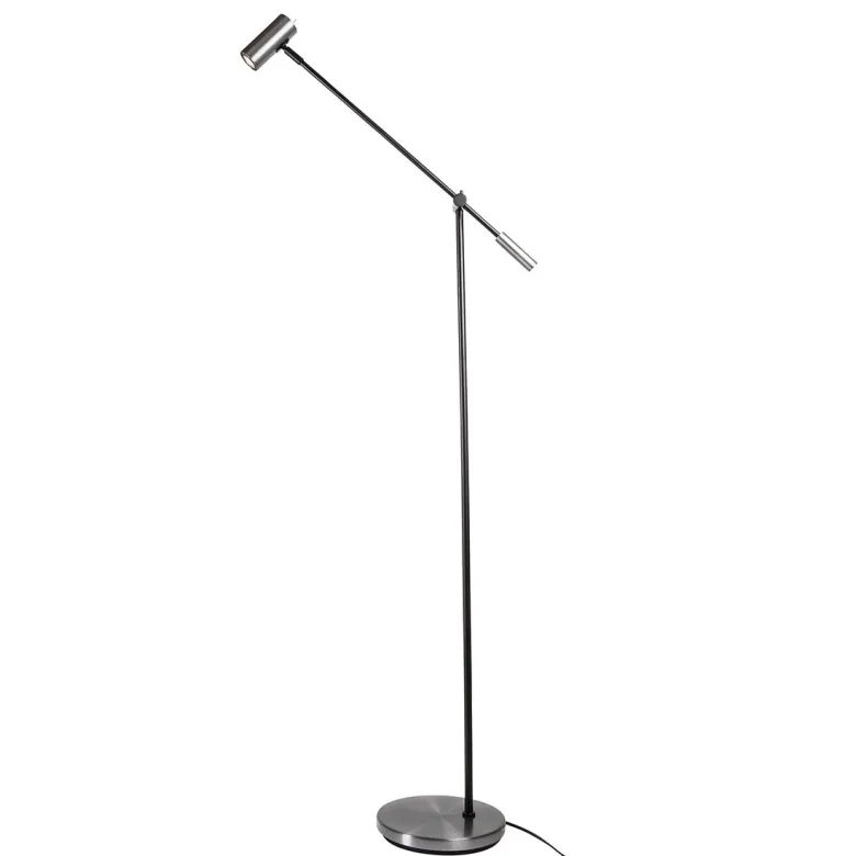 Cato golvlampa dimbar oxidgrå/mattsvart
