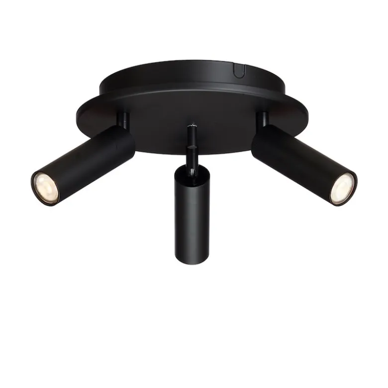 Cato Slim triospot mattsvart LED dimbar