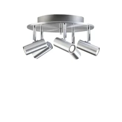Cato 5 spotlight rund aluminium