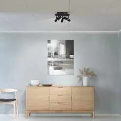 Cato 5 spotlight rund mattsvart/mattsvart