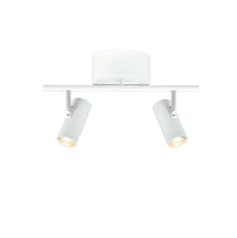 Cato 2 spotlight skena halogen mattvit/mattvit
