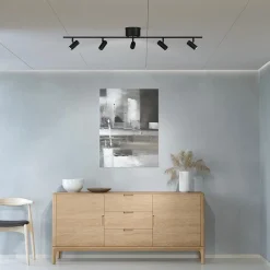 Cato 5 spotlight skena mattsvart/mattsvart