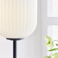 Cava bordslampa svart/vit