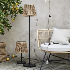 Cesta solcell bordslampa konstrotting