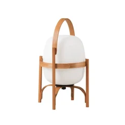 Cestita bateria portabel bordslampa Polyethylene