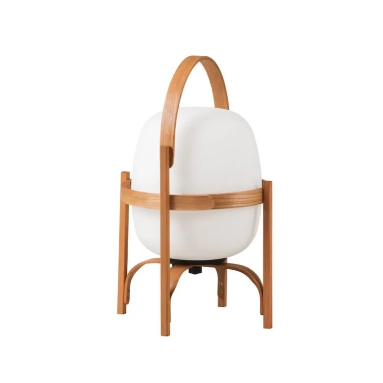 Cestita bateria portabel bordslampa Polyethylene