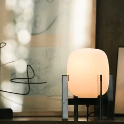 Cestita metalica bordslampa
