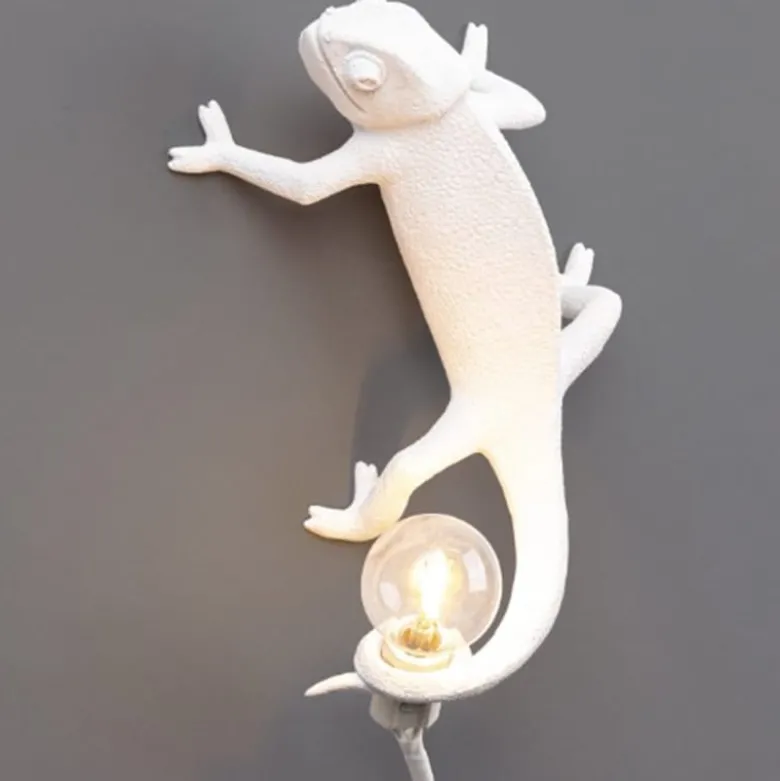 Chameleon lamp left going up USB vit