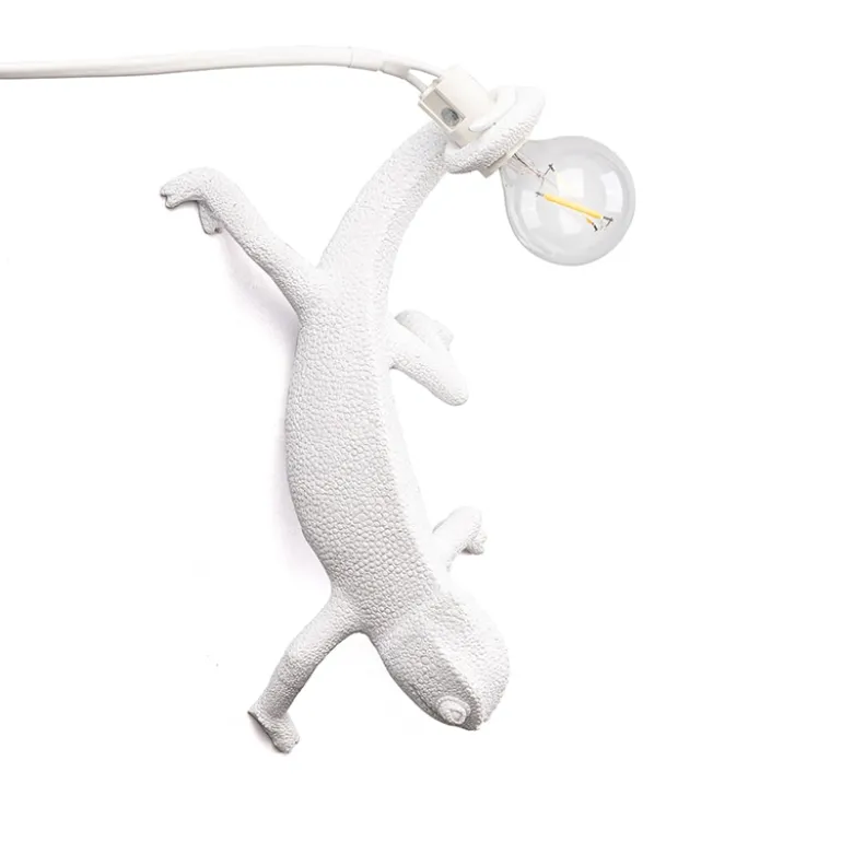 Chameleon lamp Right going down USB vit