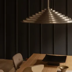 Chancery Ø75 taklampa borstad aluminium