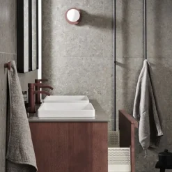 Circle 160 vägglampa reddish brown