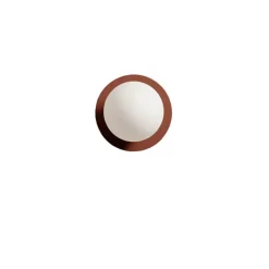 Circle 160 vägglampa reddish brown