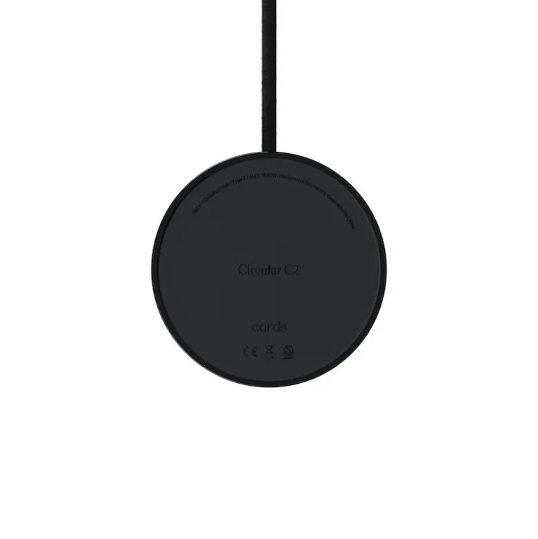 Circular C2 grenuttag jet black