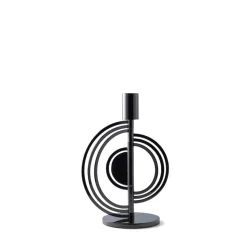Cirkus small ljusstake svart