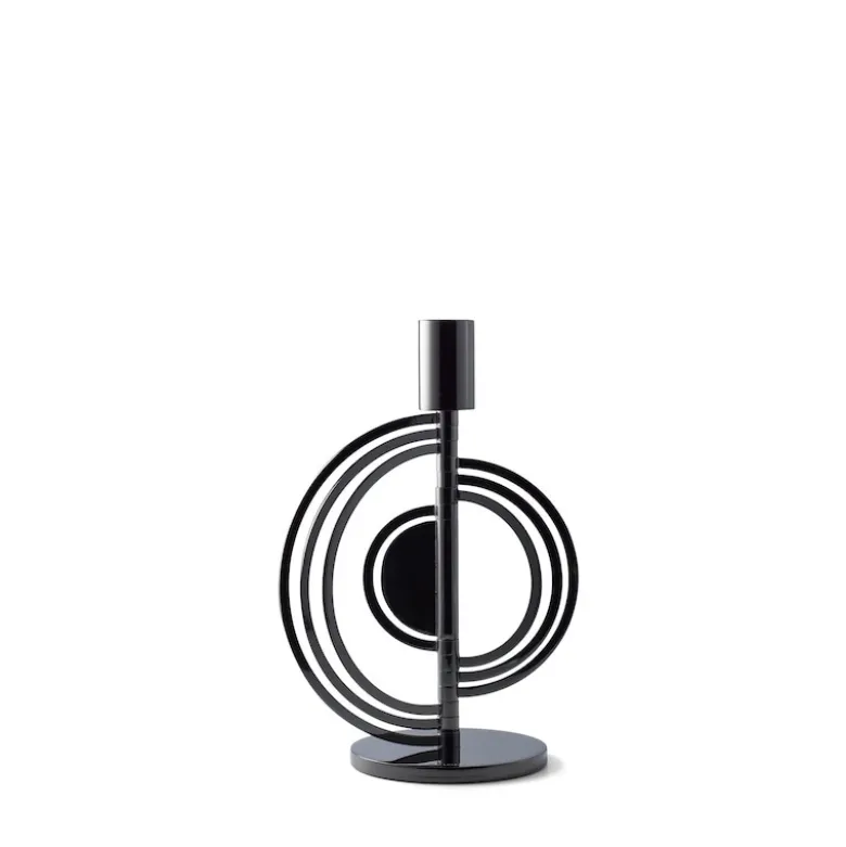 Cirkus small ljusstake svart
