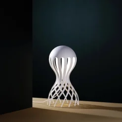 Cirrata bordslampa vit