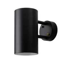 C627 liten utomhuslampa svart struktur