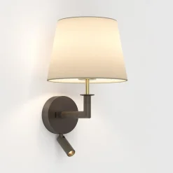 Club Reader vägglampa brons