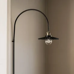 Cobbler 150 vägglampa rök/svart