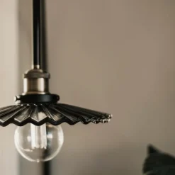 Cobbler 150 vägglampa rök/svart