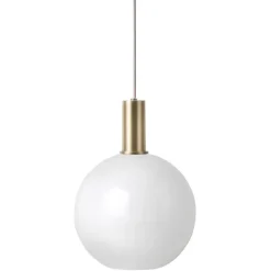 Collect Opal Sphere lampskärm vit