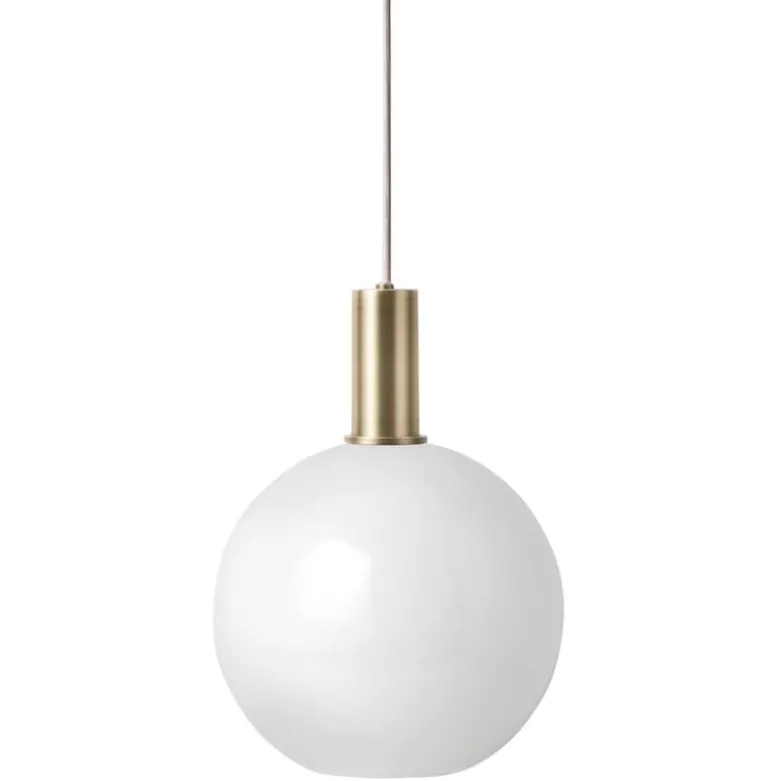 Collect Opal Sphere lampskärm vit