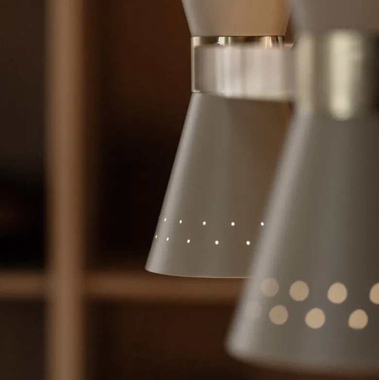 Collector chandelier 3 taklampa creme