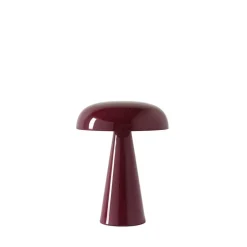 Como SC53 portable bordslampa Red Brown