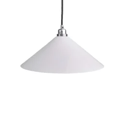 Cone Shade medium taklampa white gloss