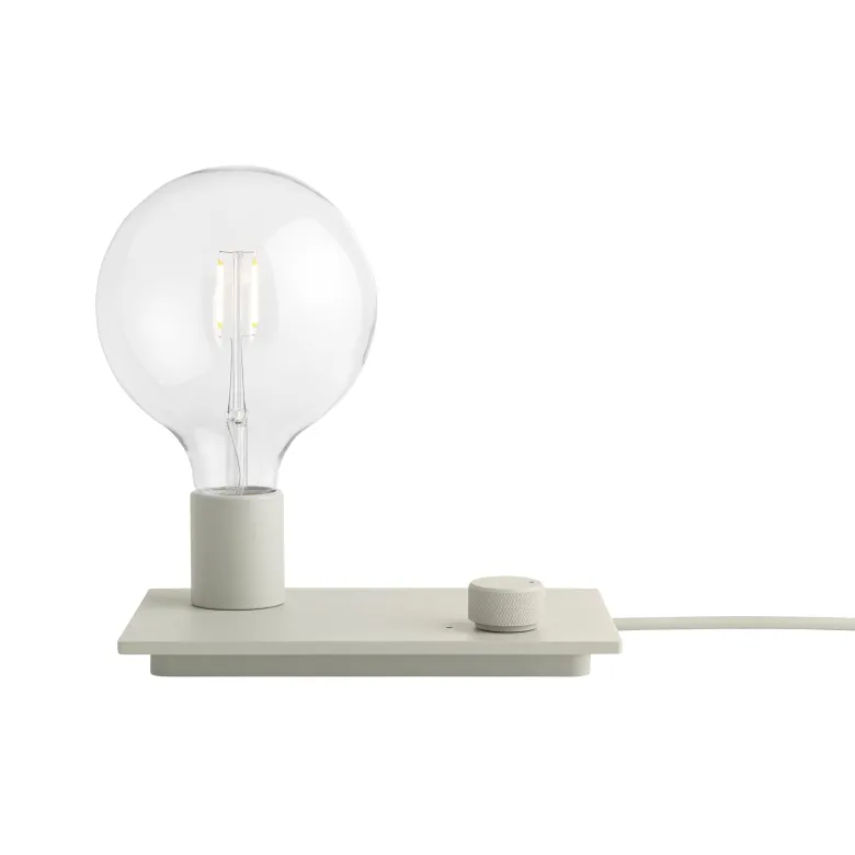 Control bordslampa grey