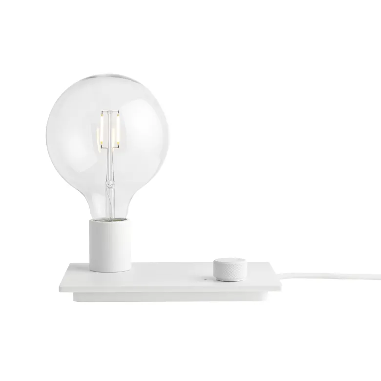 Control bordslampa white