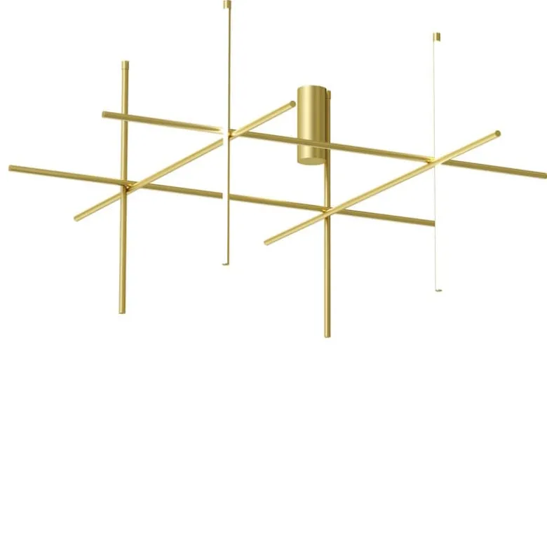 Coordinates C4 taklampa anodized champagne