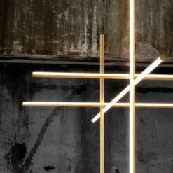 Coordinates S3 taklampa anodized champagne