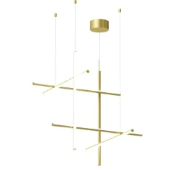 Coordinates S3 taklampa anodized champagne