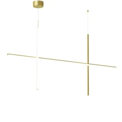 Coordinates S2 taklampa anodized champagne