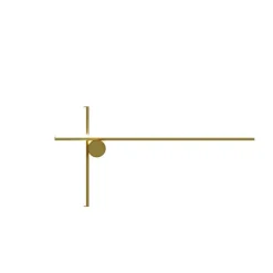 Coordinates 2 vägglampa Anodized Champagne
