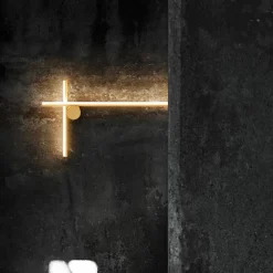 Coordinates 2 vägglampa Anodized Champagne