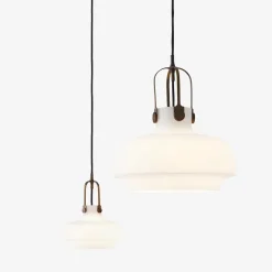 Copenhagen SC6 taklampa opalglas