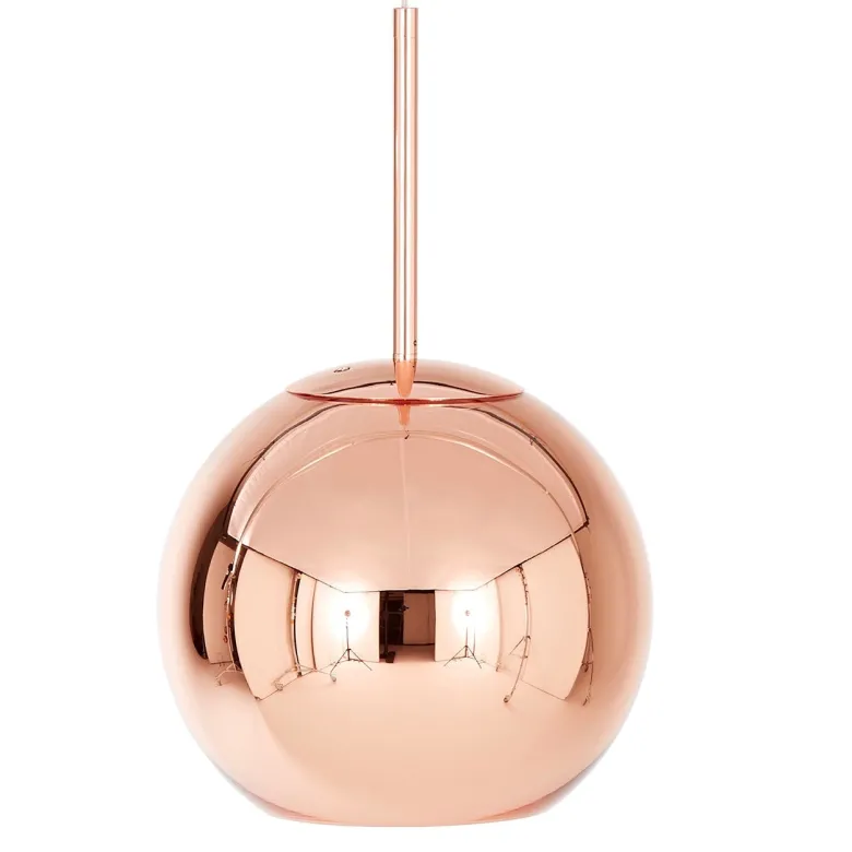 Copper round Ø25 taklampa