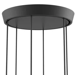 Core 6 kluster taklampa svart Marquina marmor