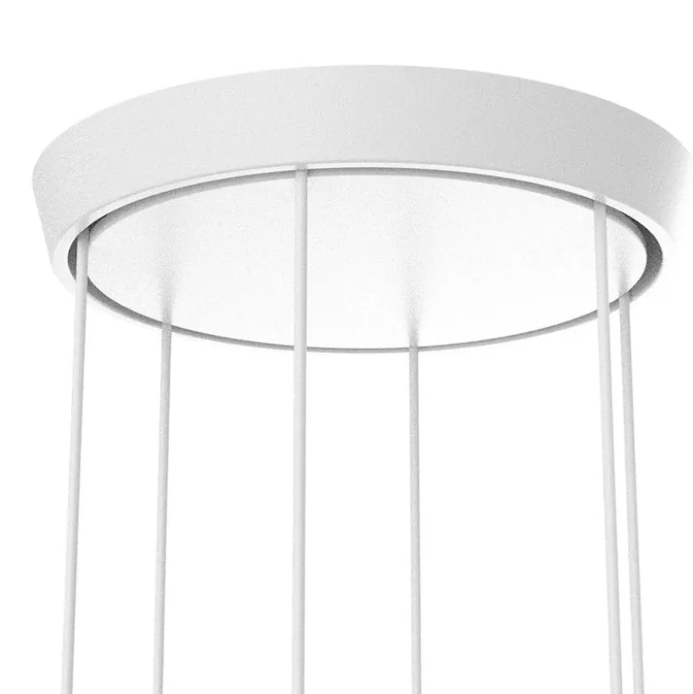 Core 6 kluster taklampa vit carrara marmor