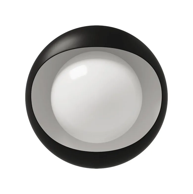 Cornea 220 vägglampa svart